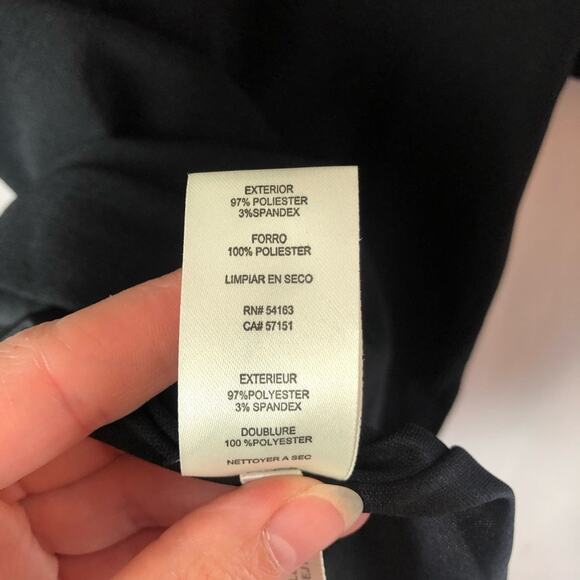 Eliza J. Black Cold Shoulder Shift Dress size 2 - Picture 5 of 6